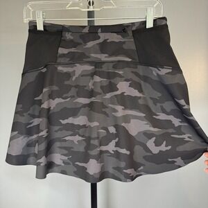 Athleta Match Point Tennis Skort - Skirt Women's‎ Gray Camo Size XS